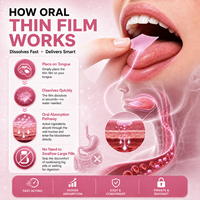Meilleures ventes : Bandes de film oral à dissolution rapide au collagène de qualité alimentaire et au glutathion GSH, patchs vitaminés éclaircissants pour la peau, OEM pour l'export.