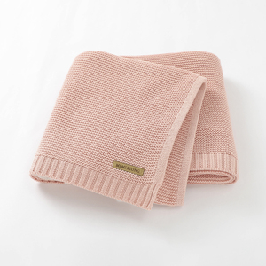 Grande Vente Couverture Bébé en Coton Bio Tricoté pour Garçons et Filles Utilisation Toutes Saisons 0-12 Mois - Product Image 3