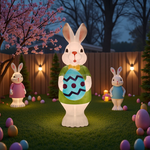Factory <b>Easter</b> Party <b>Gift</b> Rabbit Plastic <b>Gift</b> for <b>Easter</b> Decorations - Product Image 6