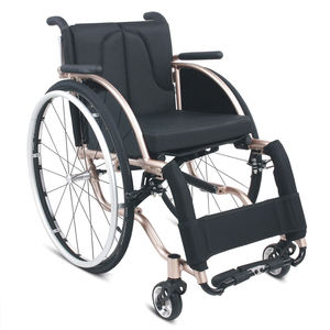 Juyi פנאי כיסא גלגלים אור משקל ידני נייד סיטונאי ספורט כסאות גלגלים מחיר כיסא גלגלים בשימוש למכירה - Product Image 1