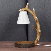 Lampe chauffe-cire d'aromathérapie réglable et dimmable avec minuterie 220V pour cadeaux d'anniversaire - fondoir de cire