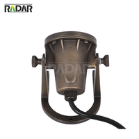 Lumière de jardin paysager pour la plongée sous-marine, éclairage de fontaine, IP68 étanche, ampoule colorée, possibilité d'installer une ampoule RGB