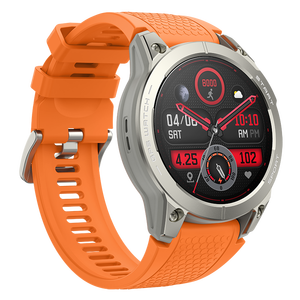 Açık Hava Sporları Akıllı Saat GPS İzleyici Kalp Ritmi 100+ Egzersiz Modu Manyetik Silikon Kayış Çinko Alaşımlı Çerçeve AMOLED IP68 - Product Image 5