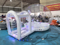 Tente gonflable bulle PVC extérieure sur mesure pour fêtes et mariages