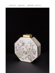 <span class=keywords><strong>Vase</strong></span> de table en argent Art Déco 'Happy Eyebrows' de Oriental Paris Grisaille, nouvelle collection, ornements d'ouverture, mode <span class=keywords><strong>automne</strong></span> - Product Image 6