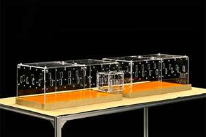 Fabrika toptan özel boyut gine domuz tavşan bıldırcın kirpi akrilik kafes Habitat için uygun - Product Image 6