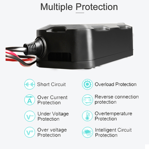 Sửa Chữa Và Bảo Trì Ắc Quy Bộ Sạc Ắc Quy 5A Với Màn Hình LCD Bộ Sạc Ắc Quy Axit Chì 6V/12V Sạc Xe Hơi Công Suất Cao - Product Image 4