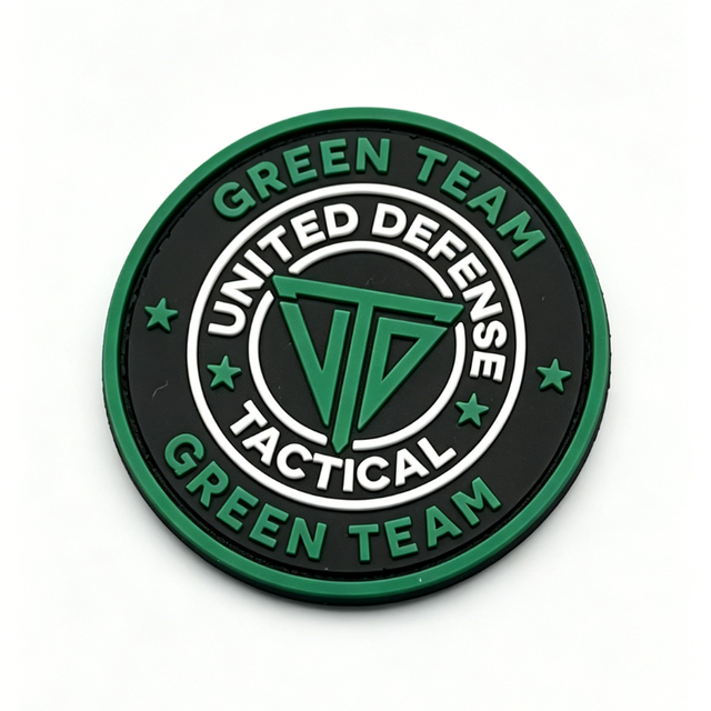 Wholesale Soft PVC Silicone Patch 3D Embossed Iron On Logo for Bags Hats Apparel Clothing Patch