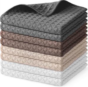 Paños de Cocina Absorbentes y Ecológicos de Microfibra con Diseño de Waffle, de Secado Rápido y Reutilizables, para una Limpieza Eficiente - Product Image 1