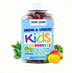 Fabricant de bonbons super verts pour enfants bonbons aux fruits et légumes gommes multivitamines pour enfants OEM - Product Image 1