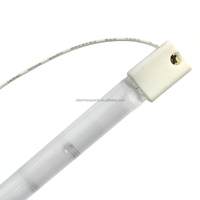 Lampe chauffante halogène à ondes courtes à tube droit unique Lampe infrarouge Tube halogène 1800w 175v pour impression 3D