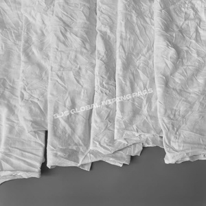 Trapo Industrial de Camiseta de Color Blanco 25 Kg, Trapos de Algodón Blancos para Absorción de Agua y Aceite - Product Image 1