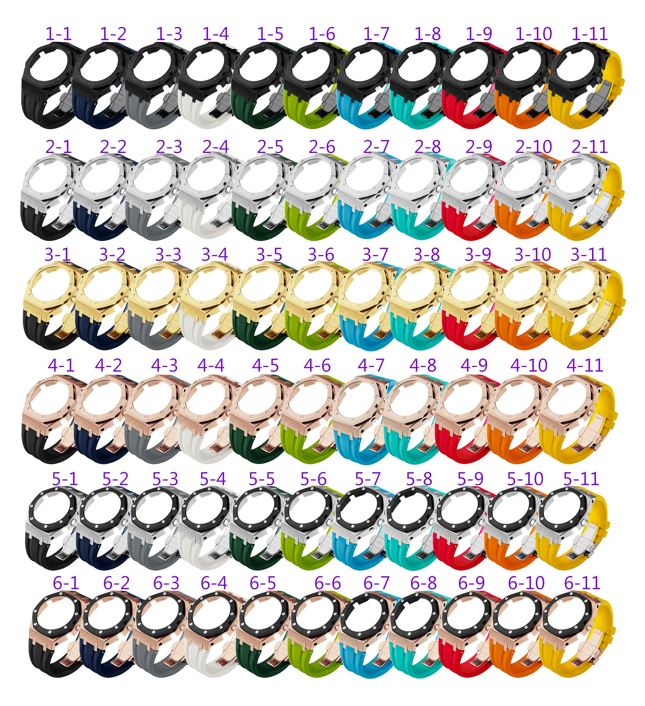 Veuillez marquer le numéro de couleur