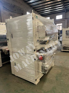 Alimentador automático de doble cabeza, cepilladora de tambor para trabajar la madera, lijadora - Product Image 2