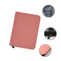 A5 A6 A7 A9 Pochette d'enveloppe en PVC transparent Chargement par le haut 1 poche Classeur en spirale Enveloppes pour espèces Sac transparent pour cartes Sac à feuilles mobiles