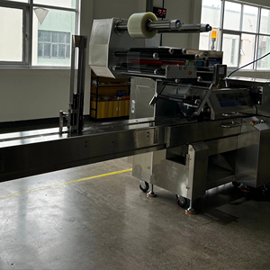 Machine d'emballage automatique multifonction RHZB430, enveloppeuse horizontale pour produits alimentaires, cosmétiques et matériel. - Product Image 1