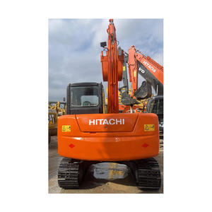 Mini-excavatrice Hitachi ZX70 d'occasion à bas prix, modèle 2017, 7 tonnes, capacité de la benne de 0,3 m, moteur 100% japonais - Product Image 1