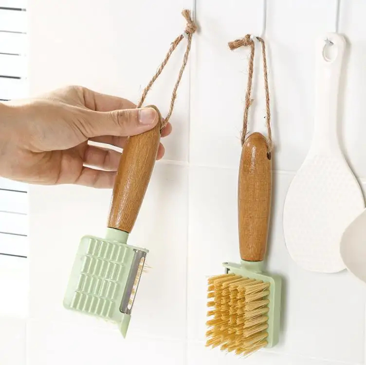 Çok fonksiyonlu meyve Scrubber fırçalar patates fırçalayın sebze temizleme makinesi fırça meyve ve sebze mutfak fırça soyucu ile