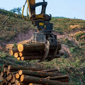 Pinza Hidráulica Giratoria para Madera XUVOL, Pinzas para Troncos para Excavadora 135 - Product Image 4