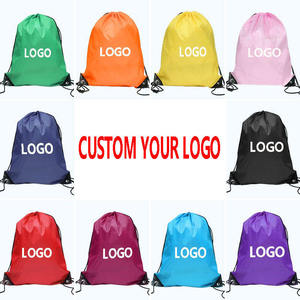 Drawstring Backpack <b>Bag</b> Bulk Blue <b>String</b> Sport Gym Sack <b>Bags</b> Foldable Storage <b>Bag</b> for Women Men Shopping Gym Travel Sports - Product Image 4
