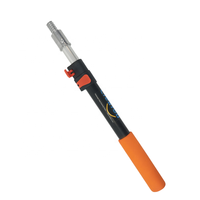Perche d'extension écologique avec poignée universelle, manche compact en aluminium à 2 sections, idéale pour le nettoyage des roues et des intérieurs