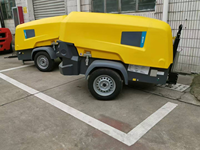 Compresseurs d'air diesel mobiles 33 kW avec pompe à vis XAS88 et marteau perforateur – Vente directe usine