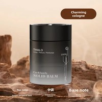 Rafraîchisseur d'air de voiture en verre haut de gamme à double usage Diffuseur d'aromathérapie pour la maison Parfum longue durée Baume solide Siège de voiture
