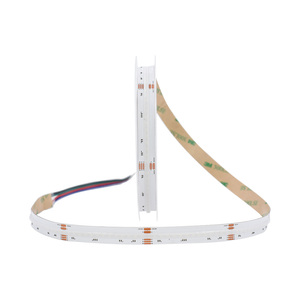 Tira de luz LED rgbw COB CRI90 color vivo 896Chips 24V listado UL 12MM 16 W/M 62,5mm corte estrecho paso densidad rgbw tira de luz LED - Product Image 4