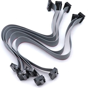 Cabo de fita plana de soquete 2.54mm, 10pin, 20pin, 40in fêmea a fêmea, fio idc - Product Image 5