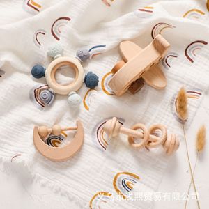 Ensemble <span class=keywords><strong>cadeau</strong></span> de <span class=keywords><strong>naissance</strong></span> Kaiyue Jouets éducatifs multifonctionnels pour la petite enfance Hochet en silicone Jouet <span class=keywords><strong>cadeau</strong></span> pour nouveau-né pour les bébés garçons et filles Ensemble <span class=keywords><strong>cadeau</strong></span> - Product Image 2