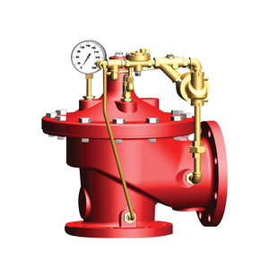 FM CLA UL VAL certificata 90-21 valvola di riduzione della pressione in ferro duttile ad alta temperatura struttura del cancello della valvola di controllo del flusso - Product Image 3