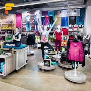 Tập Thể Dục Bán Lẻ Hiển Thị Đồ Nội Thất Di Chuyển Lịch Thi Đấu Đặt Pegboard Kệ Đơn Vị Cán Tủ Mannequin Trình Bày Đứng - Product Image 2