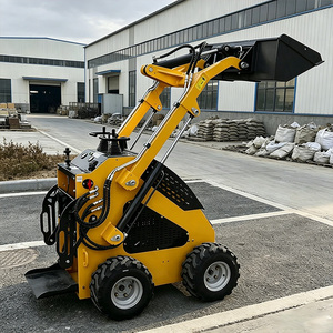 Compact Skid Steer Heavy Duty <b>Wheel</b> Mini EPA CE 5 Engine for Professional Construction <b>Small</b> Track Skid Steer - Product Image 2