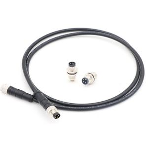 Kabel Pigtail Sudut Kanan M8 Male 3 4 5 Pole untuk Sakelar Proximitas - Product Image 5