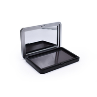 Palette en aluminium pour décoration des sourcils, boîte d'ombre à paupières, emballage cosmétique, poudre de finition