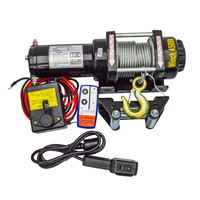 Puissant treuil électrique 12V 24V 4x4 tout-terrain pour voiture, capacité de traction 8000lbs 12000lbs 13500lbs