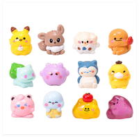 3D DIY Tier-Cartoons China Miniaturen Fuchs Ente Schildkröte Drache Frosch Charakter Harz-Handwerk Figuren Geschenke Überraschungstüte Kinderspielzeug