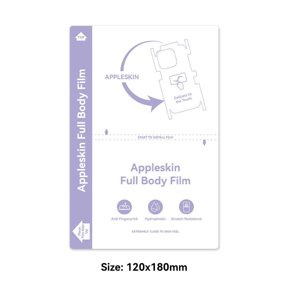 Film corporel complet Appleskin