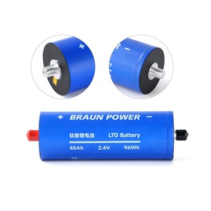 シリンダー2.3v 2.4v Lto66160チタン酸リチウムバッテリー10c 2.3v 30ah 35ah <span class=keywords><strong>40ah</strong></span> 45ah 12v 36v 24v <span class=keywords><strong>48v</strong></span>バッテリーパックLTOバッテリー用 - Product Image 6