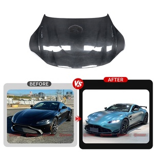 Cubierta de Motor de Fibra de Carbono Seca de Gran Calidad, Estilo OEM, para Aston Martin Vantage F1 - Product Image 2