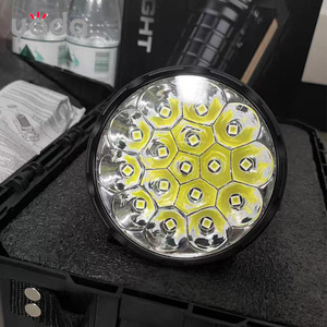 Đèn pin sạc loại C 16 bóng đèn LED XHP50 38000 Lumens 32000mAh siêu sáng công suất cao - Product Image 2