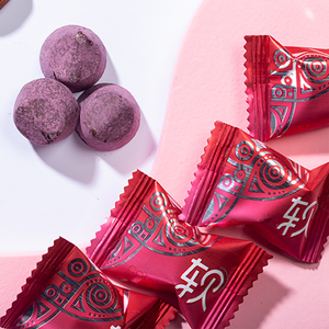 Chocolate con Sabor a Rosa al por Mayor, Trufa Negra, Snack, Recubrimiento de <span class=keywords><strong>Cacao</strong></span> en Polvo, Caramelo de Chocolate, Dulces de Chocolate Suave Halal - Product Image 4