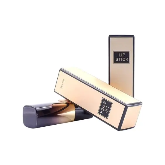Coroa ganhar 7ml lip gloss pacote embalagem caixa de cor dificultar cosméticos lipgloss pr caixas custom made ouro folha luxo papel caixas