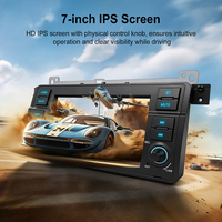 Radio Android Rhythm con Pantalla IPS de 7 Pulgadas, Reproductor Multimedia para Automóvil con Sistema Linux Estable, CarPlay Inalámbrico, Mirror Link, GPS y Estéreo para BMW