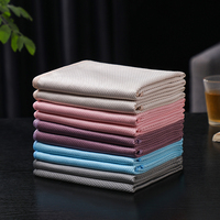 Lot de 10 chiffons de nettoyage multi-usages en microfibre à effet écaille de poisson pour miroirs, cuisine et vaisselle