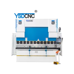 YSDCNC 4 축 Da52s 제어 시스템 160 톤 옵션 크라운 Cnc 유압 프레스 브레이크 기계