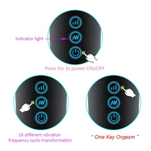 Masseur à baguette sans fil 100% étanche 16 vitesses de vibration multiples - Product Image 6