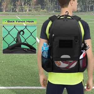 <span class=keywords><strong>Sac</strong></span> à dos <span class=keywords><strong>de</strong></span> sport pour hommes, <span class=keywords><strong>sac</strong></span> <span class=keywords><strong>de</strong></span> football avec compartiment pour ballon et compartiment pour chaussures, pour étudiants, entraînement <span class=keywords><strong>de</strong></span> football et <span class=keywords><strong>de</strong></span> volley-ball - Product Image 3
