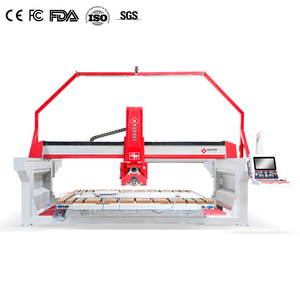 Hongyi 5+2 StoneMachinery Infrared Automatic Mono Bridge Tile Cutter <strong>Stone</strong> Cutting <strong>Machine</strong> Edge <strong>Profiling</strong> Saw <strong>Supplier</strong> - Product Image 2