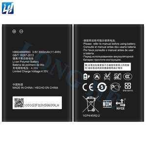 HB824666RBC 3000mAh E5577Bs-937 Batterie pour Huawei Honor <span class=keywords><strong>E5577</strong></span> - Product Image 2